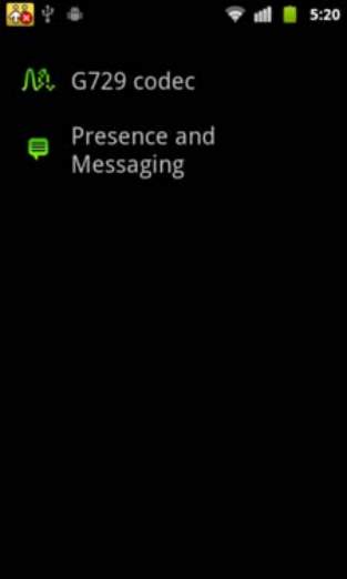 Bria Android for ezytel